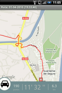 Un recorrido grabado en AndAndo