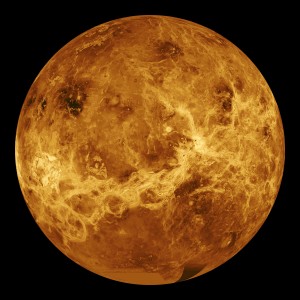 La superficie de Venus a través de la sonda Magellan. NASA/JPL. La superficie de Venus a través de la sonda Magellan. NASA/JPL.
