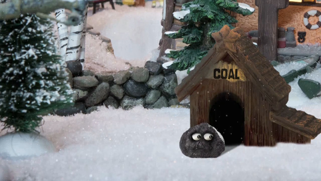 Joel, el trozo de carbón, en su caseta del Polo Norte. The Killers.