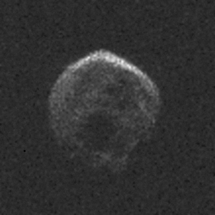 Asteroide captado por el Observatorio de Arecibo.